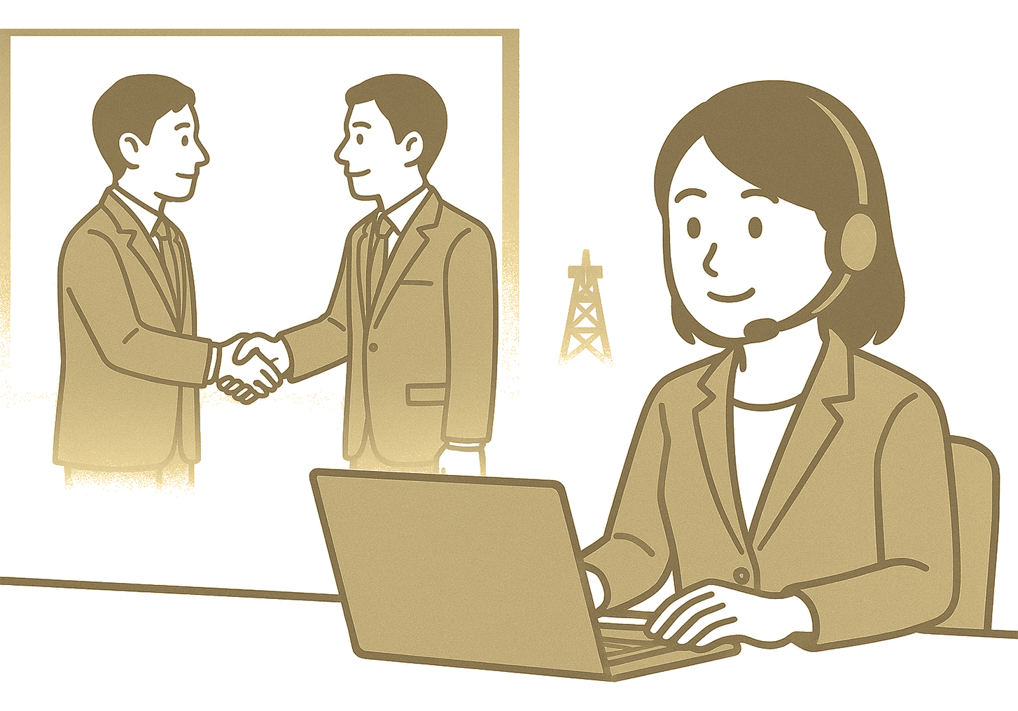 営業担当者支援